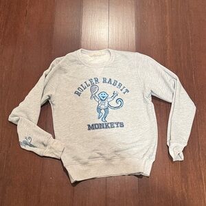 Roller Rabbit Gray Crewneck Sweatshirt